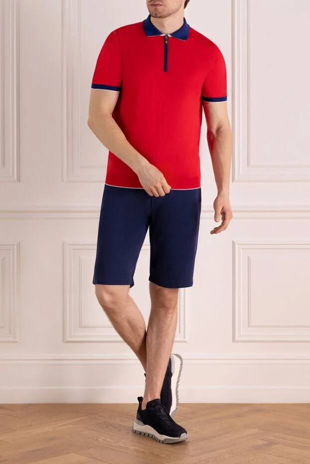 Svevo man men's red cotton polo buy with prices and photos 179407 - photo 2