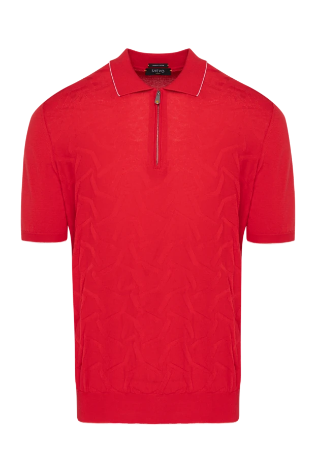 Svevo man men's red cotton polo buy with prices and photos 179408 - photo 1