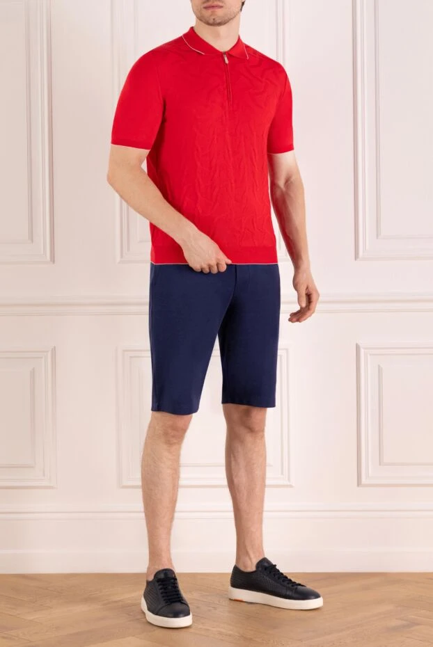 Svevo man men's red cotton polo buy with prices and photos 179408 - photo 2