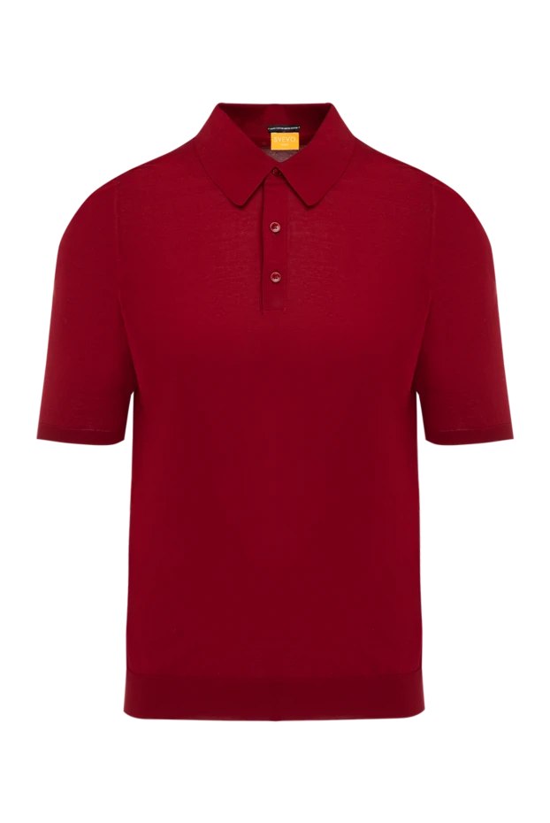 Svevo man men's red cotton polo buy with prices and photos 179452 - photo 1