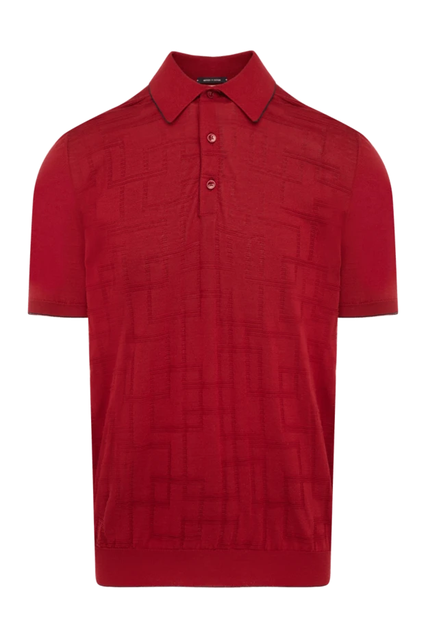 Svevo man men's red cotton polo buy with prices and photos 179457 - photo 1