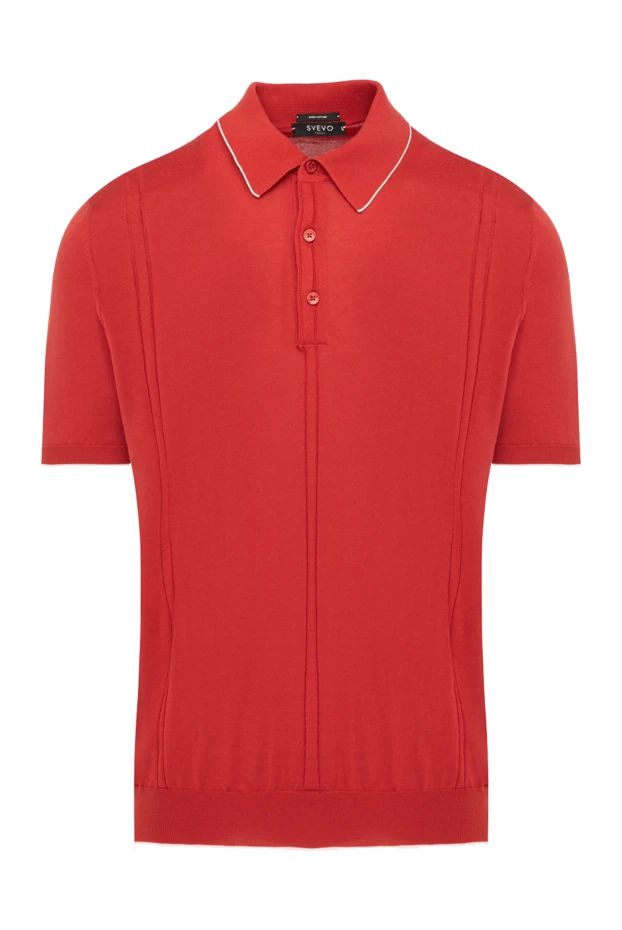 Svevo man men's red cotton polo buy with prices and photos 179458 - photo 1