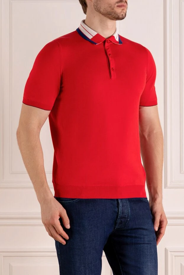 Svevo polo shirt with button fastening and retro sport collar 195711 - photo 3
