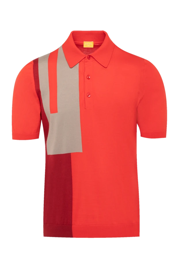 Svevo man men's red cotton polo buy with prices and photos 179488 - photo 1