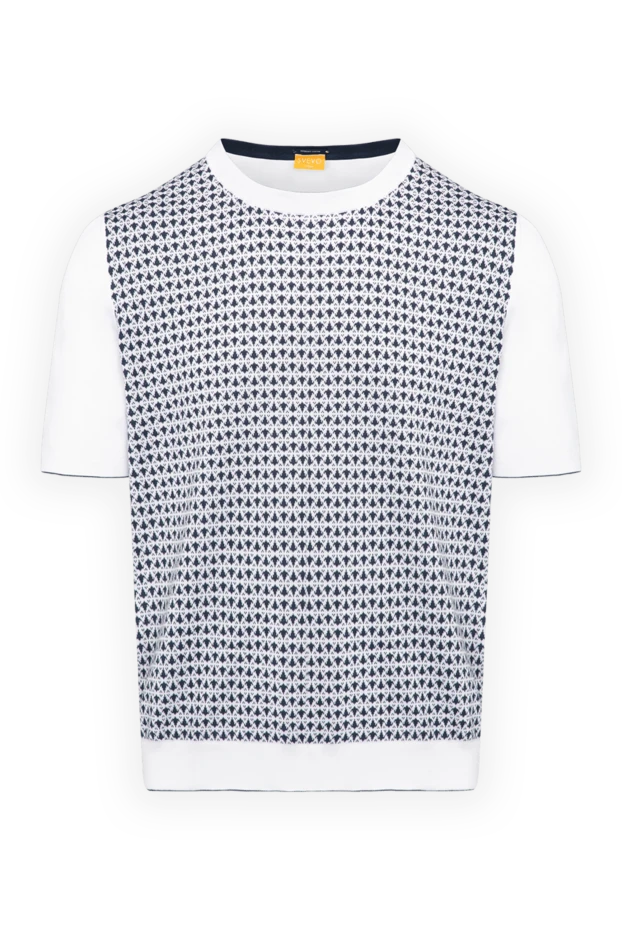 Svevo man men's white cotton jumper with short sleeves buy with prices and photos 179525 - photo 1