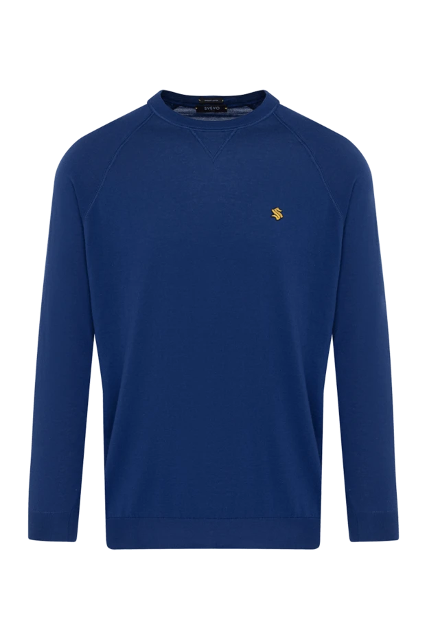 Svevo man long sleeve men's blue cotton jumper buy with prices and photos 179538 - photo 1