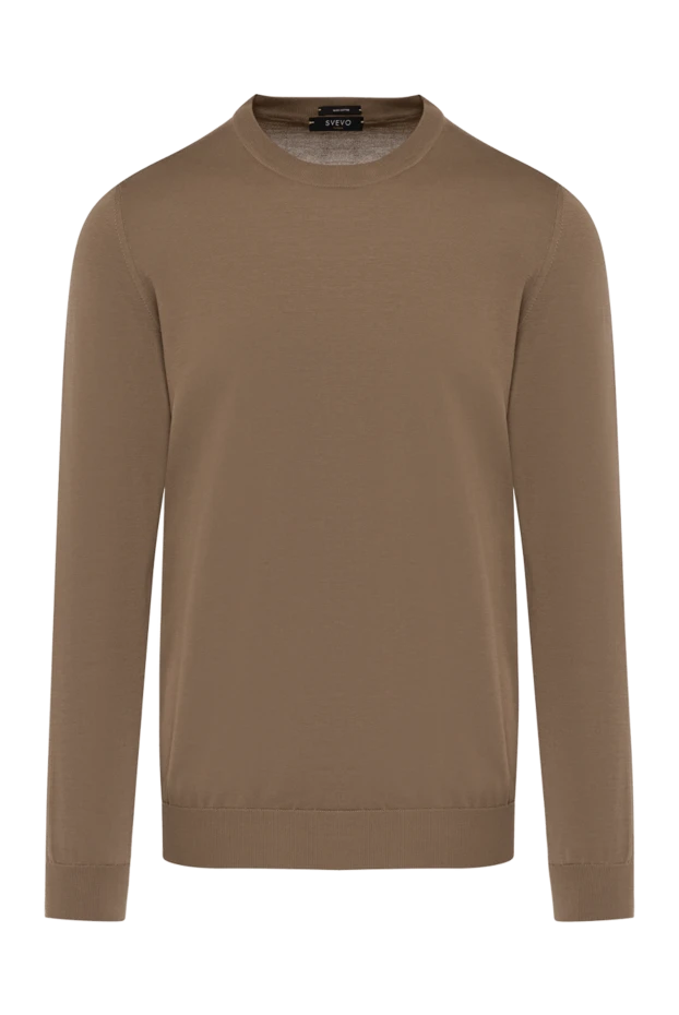 Svevo man long sleeve men's brown cotton jumper buy with prices and photos 179539 - photo 1