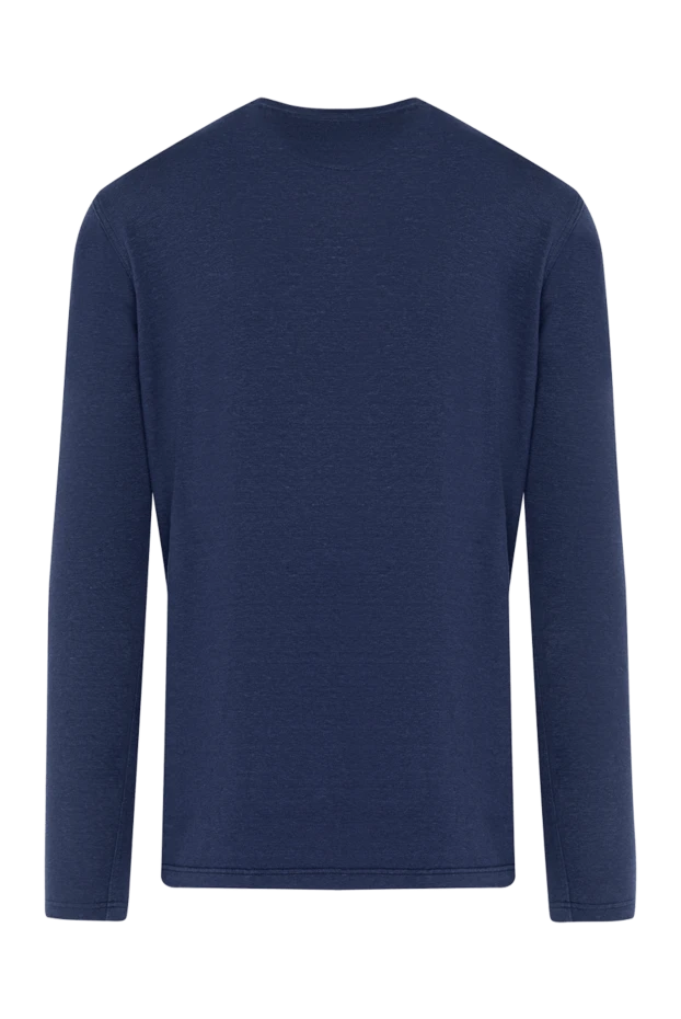 Svevo man men's blue long sleeve jumper made of linen and elastane buy with prices and photos 179540 - photo 2