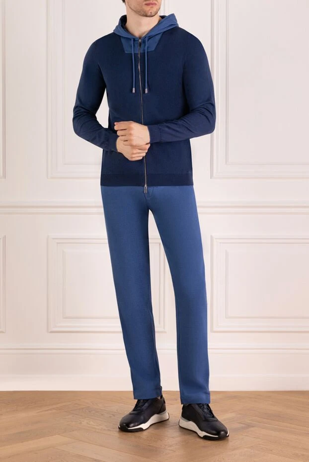 Svevo man men's blue walking suit made of cotton buy with prices and photos 179544 - photo 2