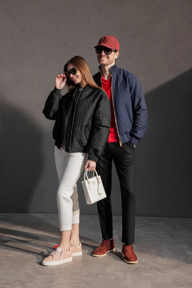 Svevo red cotton polo shirt with a collar without fastening 179580 - photo 2