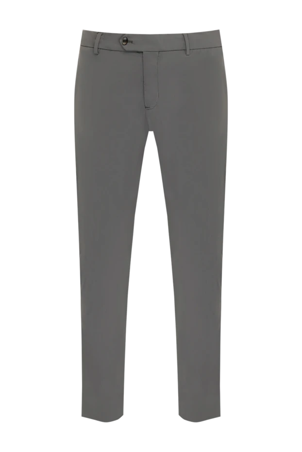 PT01 (Pantaloni Torino) men's gray pants made of polyamide and elastane 179619 - photo 1