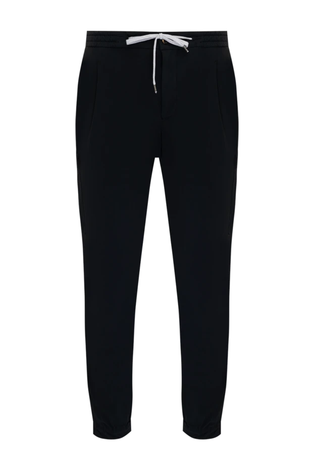 PT01 (Pantaloni Torino) man men's black trousers made of polyamide and elastane buy with prices and photos 179622 - photo 1