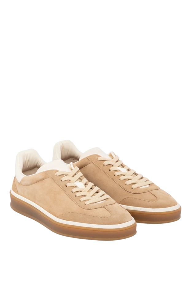 Loro Piana woman women's beige suede sneakers buy with prices and photos 179682 - photo 2
