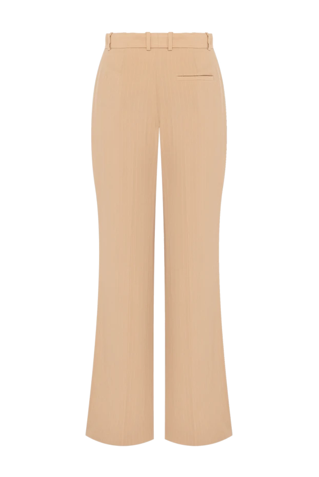 Loro Piana woman women's beige trousers made of silk and viscose buy with prices and photos 179688 - photo 2
