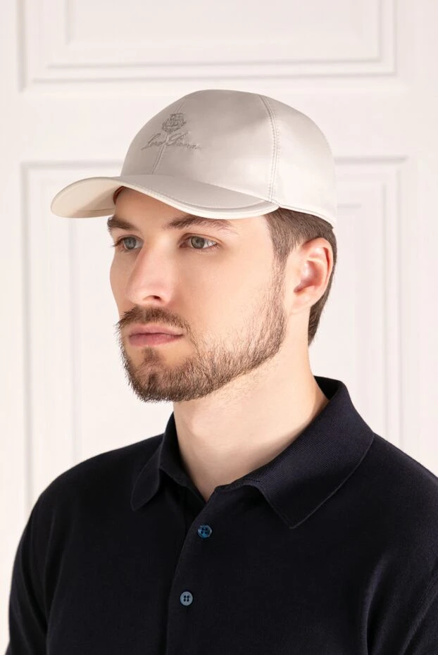 Loro Piana man men's gray polyester cap buy with prices and photos 179693 - photo 2