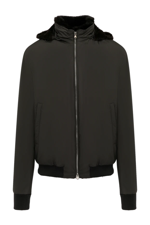 Barba Napoli мужские куртка на меху купить с ценами и фото 179712 - фото 1