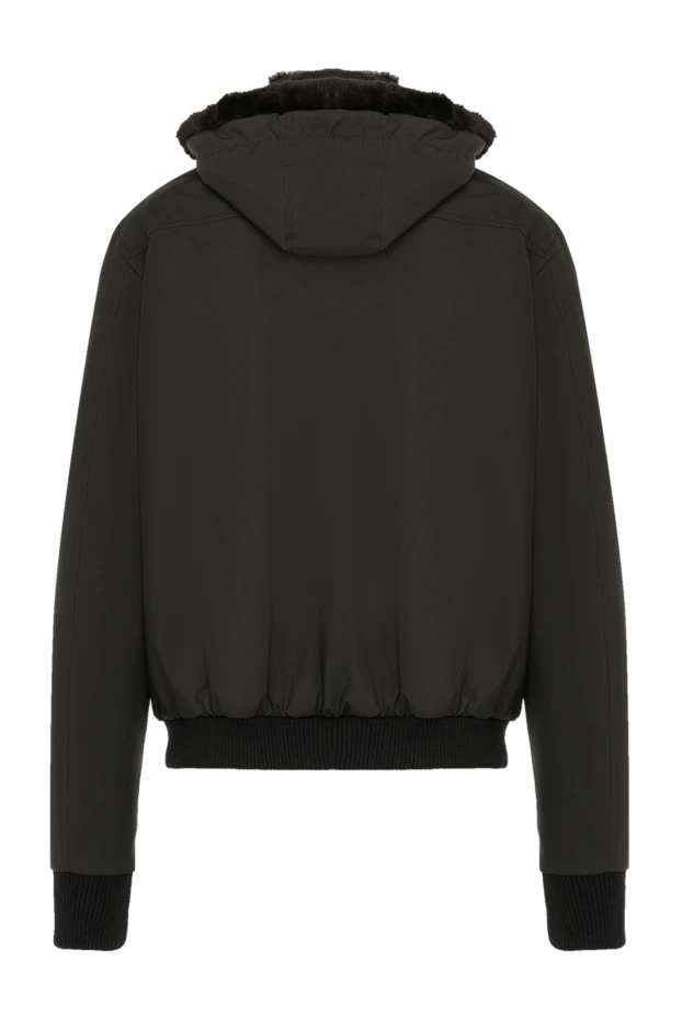 Barba Napoli мужские куртка на меху мужская черная купить с ценами и фото 179712 - фото 2