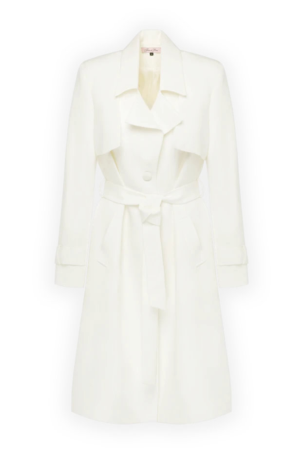 Fleur de Paris woman women's white coat 179768 - photo 1