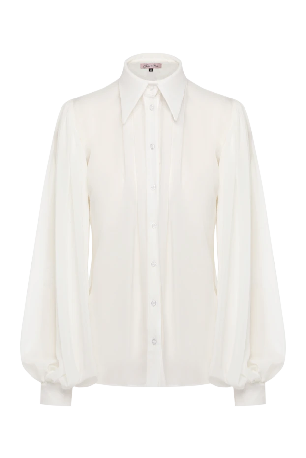 Fleur de Paris woman women's blouse white buy with prices and photos 179772 - photo 1