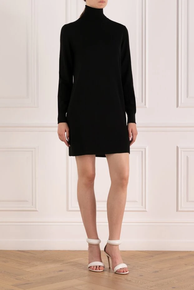 P.A.R.O.S.H. woman black knitted dress buy with prices and photos 179779 - photo 2