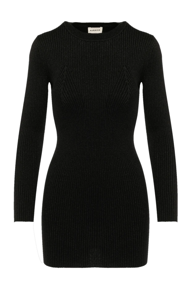 P.A.R.O.S.H. женские платье трикотажное черное купить с ценами и фото 179780 - фото 1