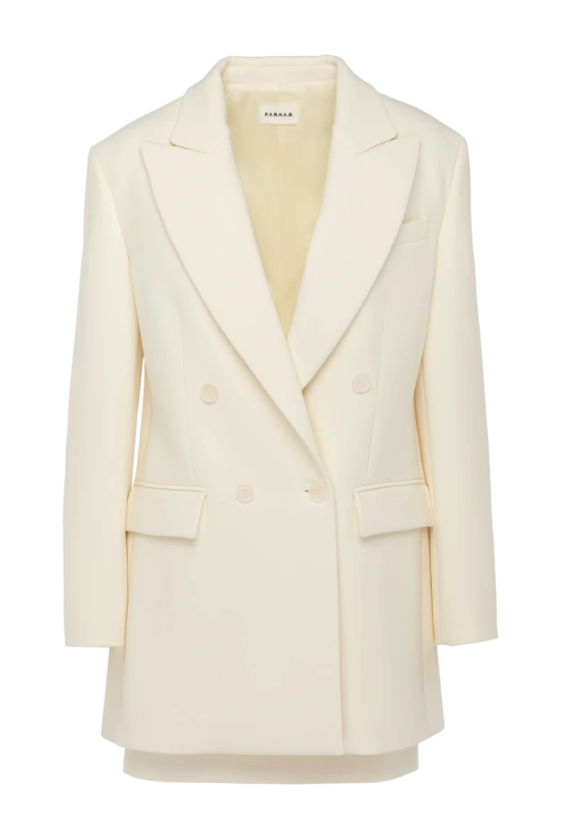 P.A.R.O.S.H. woman women's white suit with skirt buy with prices and photos 179797 - photo 1