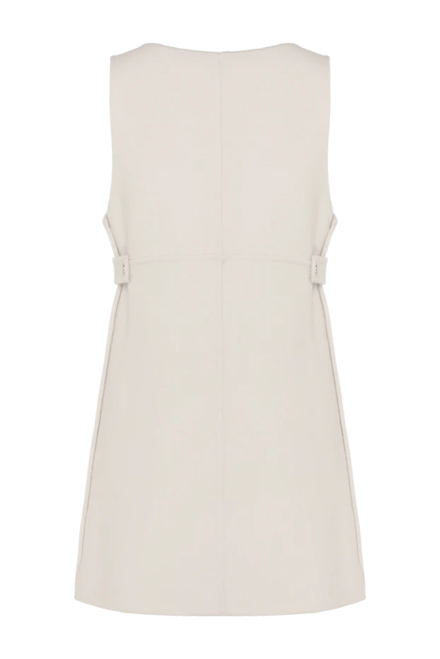 P.A.R.O.S.H. женские платье белое из шерсти купить с ценами и фото 179799 - фото 2