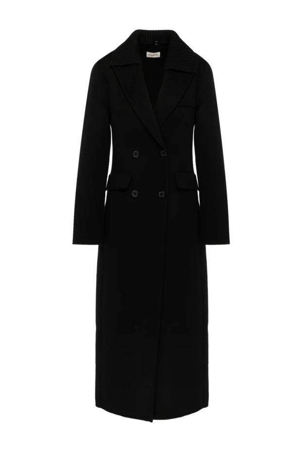 P.A.R.O.S.H. жіночі жіноче пальто чорне з вовни купити фото з цінами 179805 - фото 1
