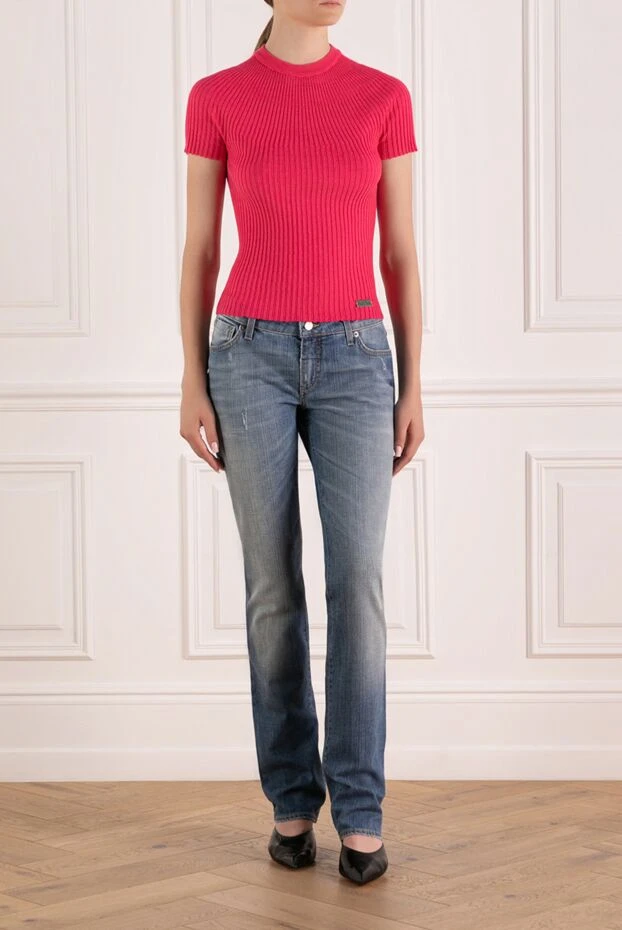 Balmain women's pink wool top 179823 - photo 2