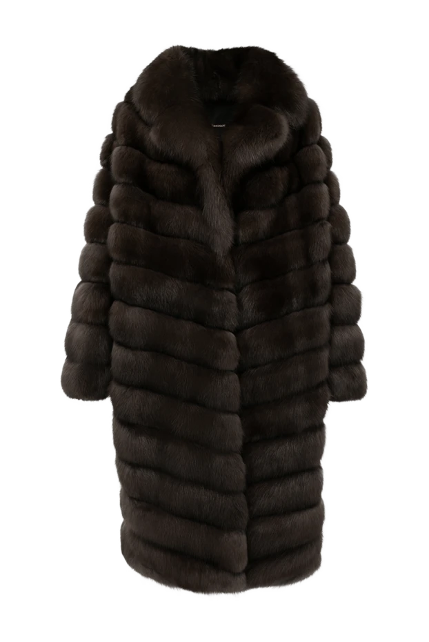 Giorgio Magnani woman women's brown sable fur coat buy with prices and photos 179847 - photo 1