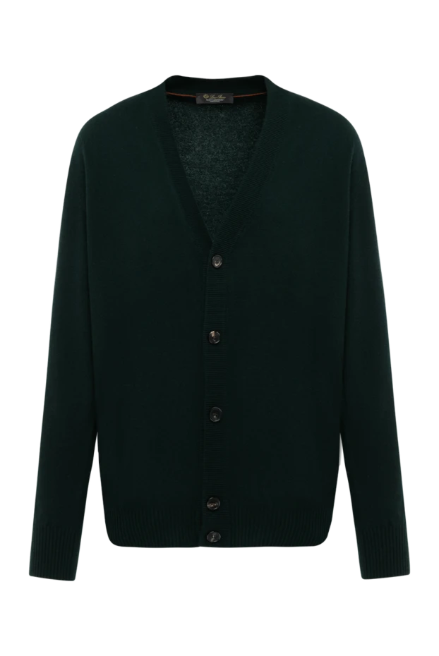 Loro Piana man men's black cashmere cardigan buy with prices and photos 179856 - photo 1