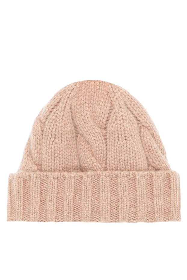 Loro Piana woman women's beige cashmere hat buy with prices and photos 179859 - photo 1