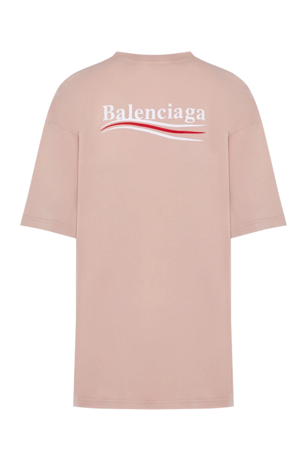 Balenciaga woman women's pink cotton t-shirt buy with prices and photos 179862 - photo 2