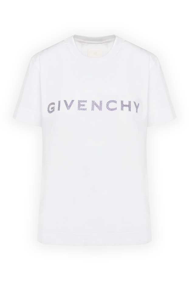 Givenchy women's white t-shirt made of cotton 179864 - photo 1