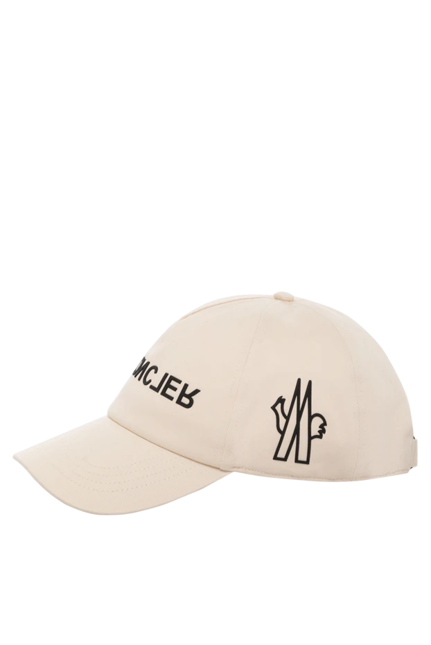 Moncler woman women's beige cotton cap buy with prices and photos 179867 - photo 2