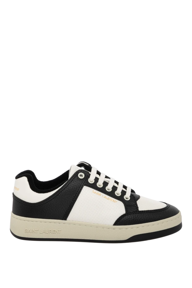 Saint Laurent woman women's white sneakers made of genuine leather buy with prices and photos 179881 - photo 1