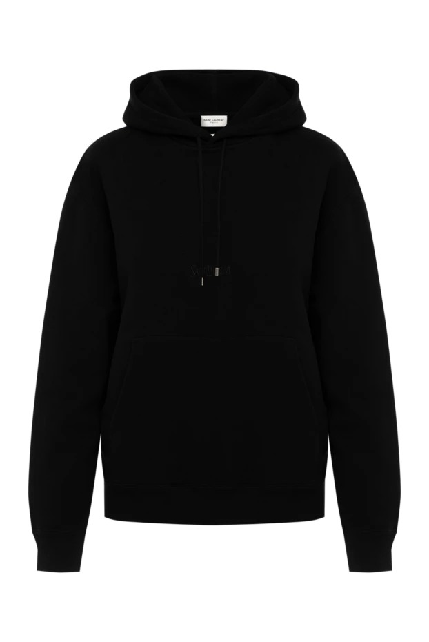 Saint Laurent woman women's black cotton hoodie buy with prices and photos 179885 - photo 1