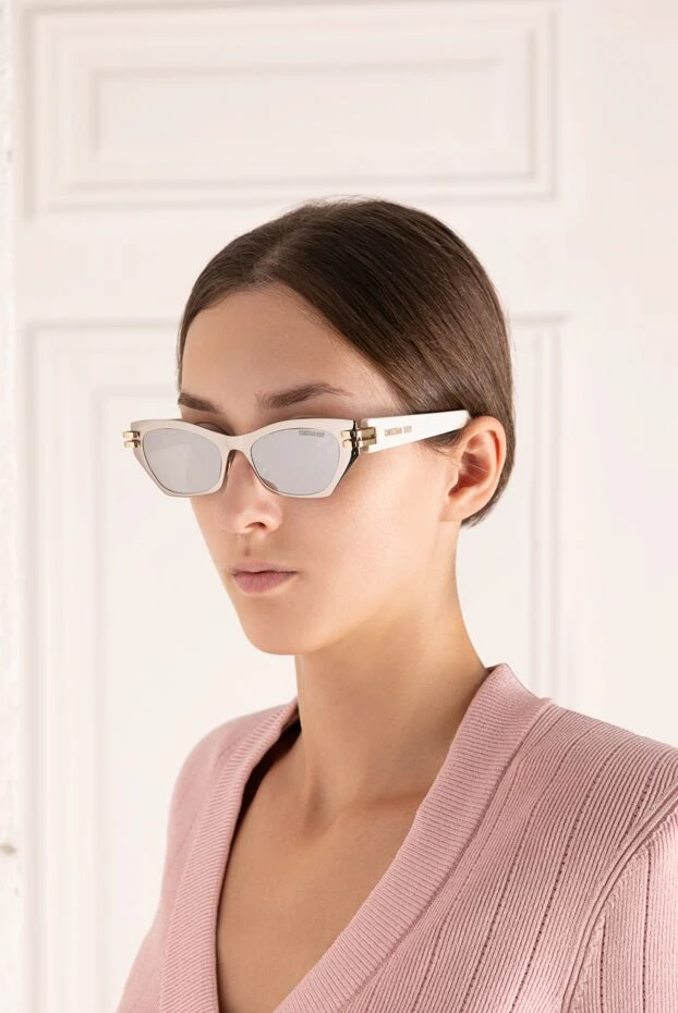 Dior woman women's sunglasses, gray, plastic 179892 - photo 2