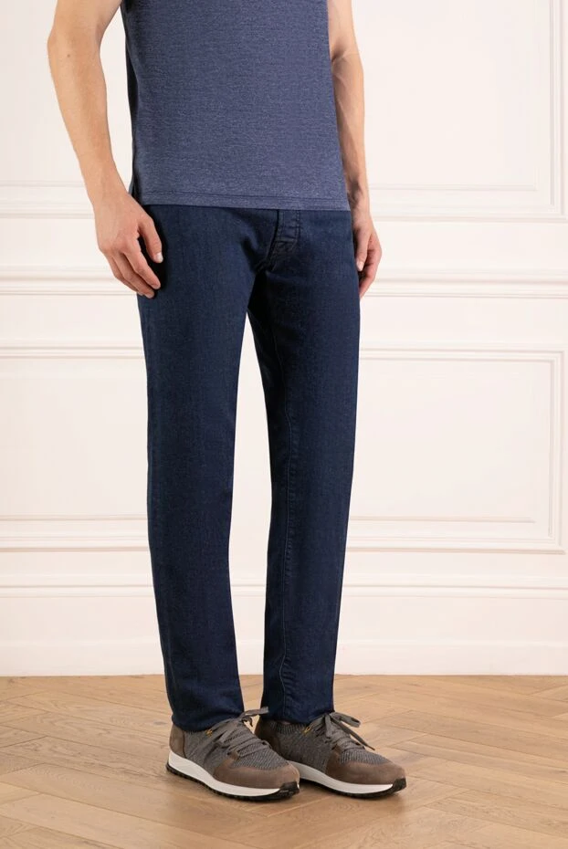 Jacob Cohen straight-leg jeans made of stretch denim in rich blue 179902 - photo 3