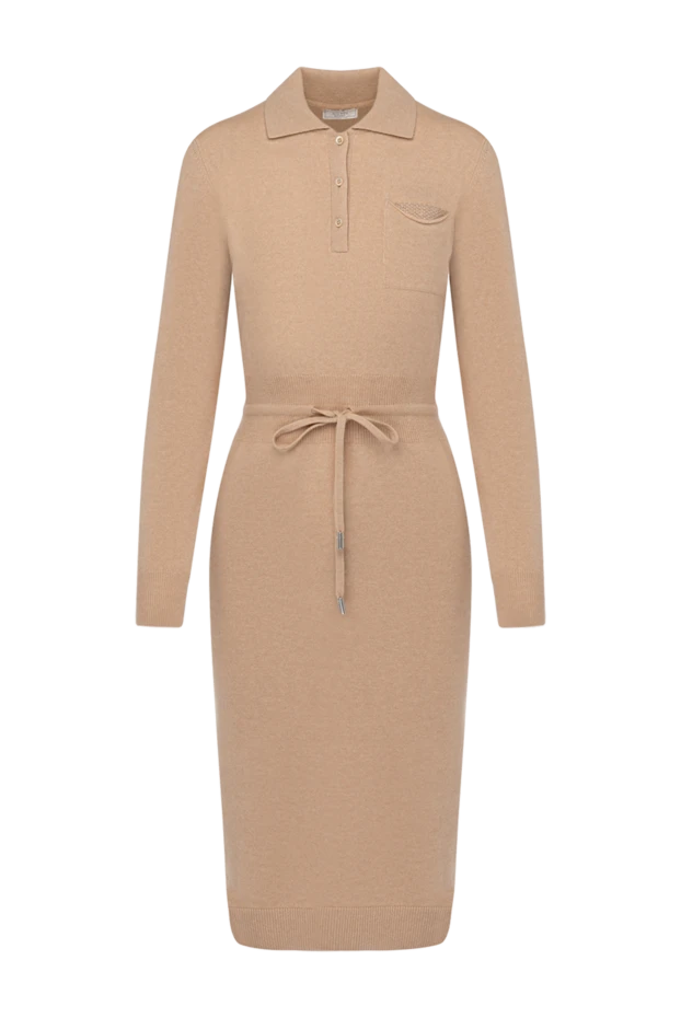 Peserico beige knitted dress for women 179907 - photo 1