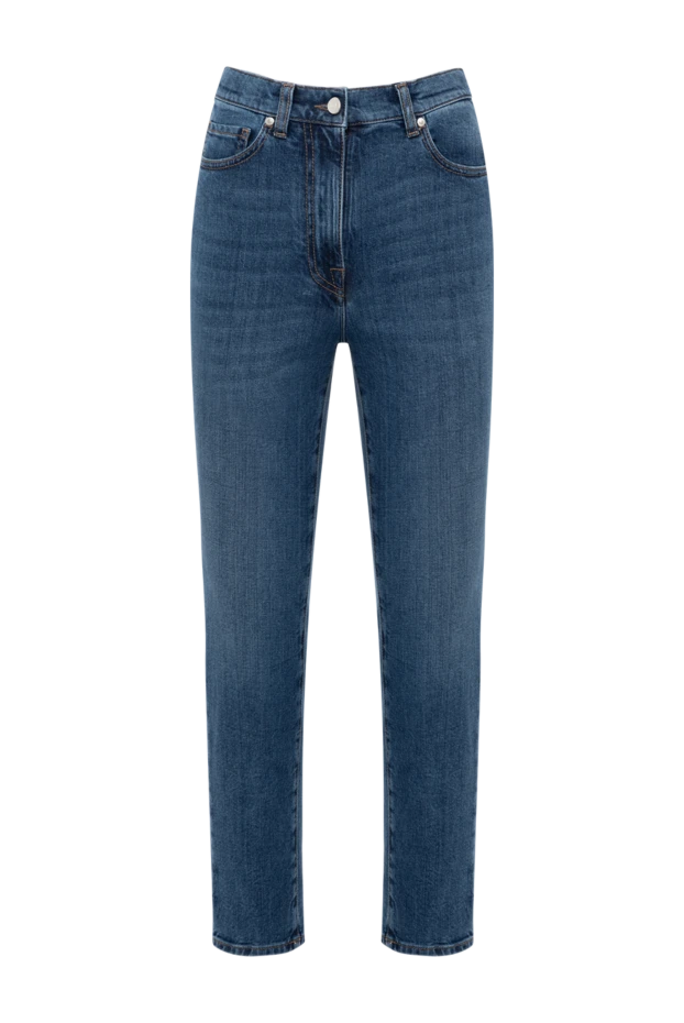 Peserico women's blue jeans made of cotton and elastane. 179940 - photo 1