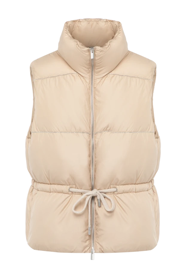 Peserico women's beige polyester vest. 179946 - photo 1