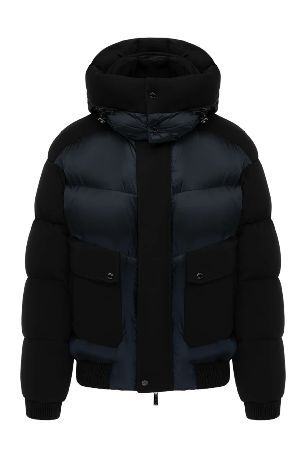 Moorer man men's blue down jacket made of polyamide buy with prices and photos 180025 - photo 1