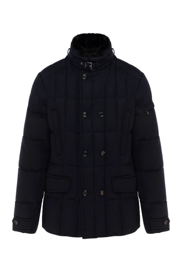 Moorer men's cashmere down jacket black 180038 - photo 1