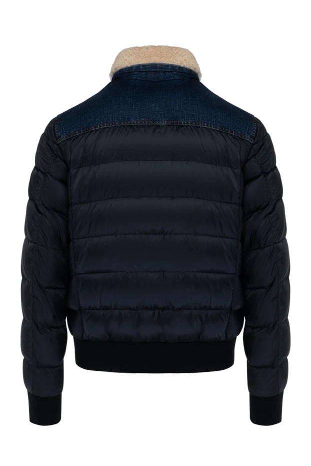 Moorer man men's blue down jacket made of cotton and polyurethane buy with prices and photos 180042 - photo 2