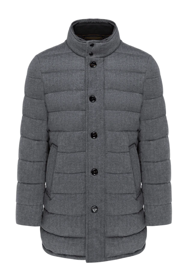 Moorer men's cashmere down jacket gray 180045 - photo 1