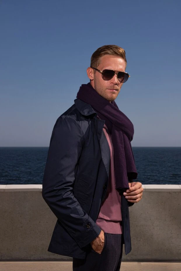 Moorer jacket for men blue 180055 - photo 2