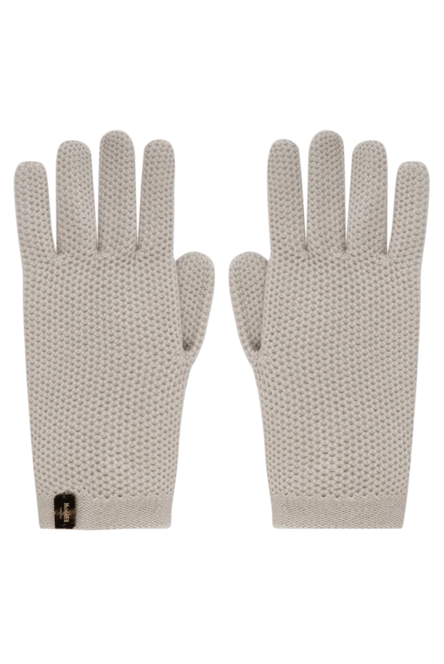 Moorer woman women's gray cashmere gloves buy with prices and photos 180070 - photo 1