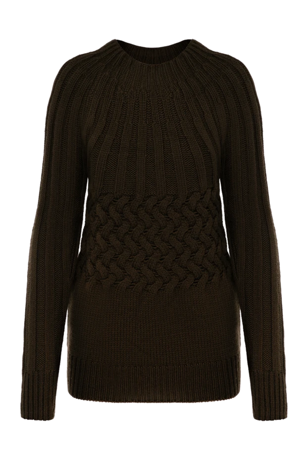 Moorer woman women's brown wool jumper buy with prices and photos 180101 - photo 1