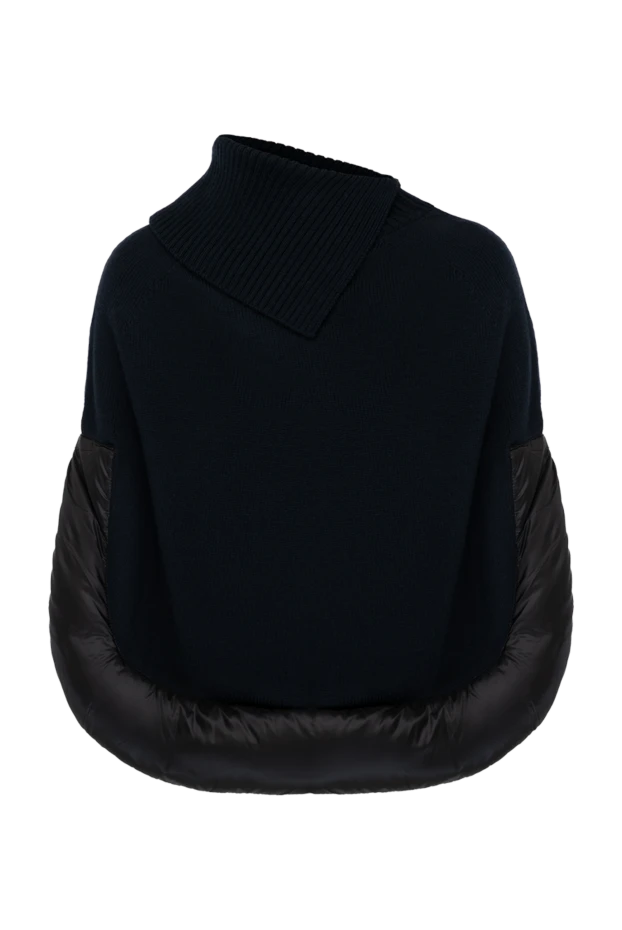 Moorer woman women's blue wool jumper 180117 - photo 1